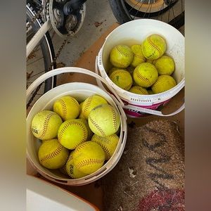 SOFTBALLS $1 per ball